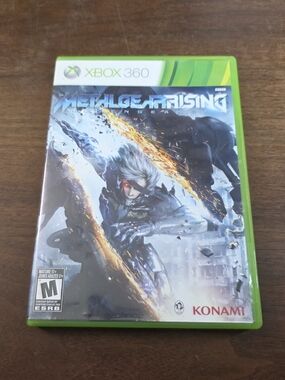 Xbox 360 Metal Gear Rising Game Cib